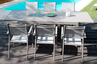 4 fauteuils empilables Confort - 59 x 56 x 88 cm