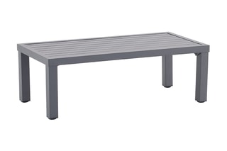 Salon de jardin Mindelo Double - Jusqu'à 8 places - Canapé - Méridienne - 2 tables basses - 100 x 49 x 34 cm