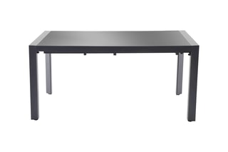Ensemble repas Canyon - Jusqu'à 8 places - 8 fauteuils empilables - Table extensible - 160/230 x 96,5 x 75 cm