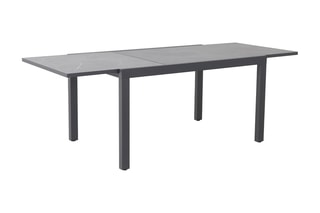 Ensemble de jardin Confort - Jusqu'à 8 places - 8 fauteuils empilables - Table extensible - 140/220 x 90 x 75 cm