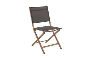 Ensemble de jardin - Jusqu’ à 6 places - Table extensible 165/261 x 75 x 100 cm - 6 chaises pliables