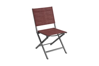 Ensemble de jardin - Gris et rouge - Jusqu'à 8 couverts - 120 kg