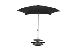 Parasol carré - 2 x 2 x 2,48 m - 200 x 200  x 248 cm
