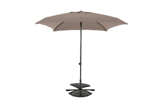 Parasol rectangle - 2 x 2,5 x 2,48 m - 200 x 250 x 248 cm