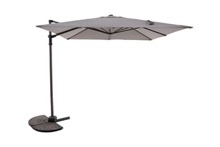 Parasol déporté Palm Beach - 2,5 x 2,5 x 2,48 m