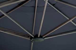 Parasol déporté Palm Beach - 2,5 x 2,5 x 2,48 m