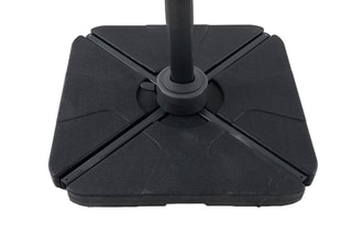 4 lests pour parasol - 4 x 15 kg