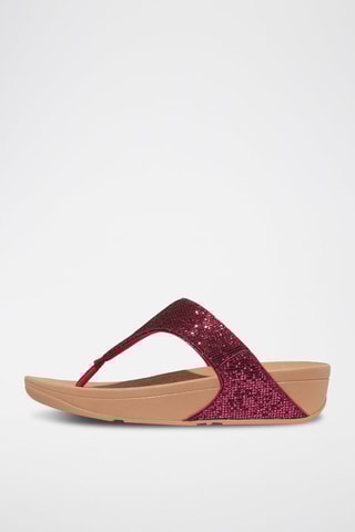 Sandalen met Sleehak - Rood