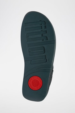 Sandalen met Sleehak - Groen