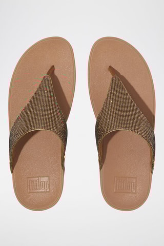 Sandalen met Sleehak - Bruin