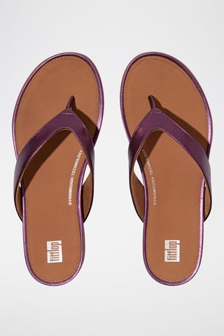 Leren Sandalen - Paars