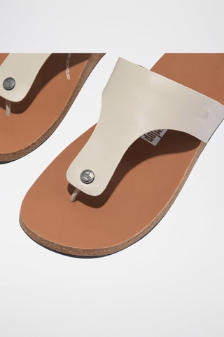 Leren Sandalen - Beige