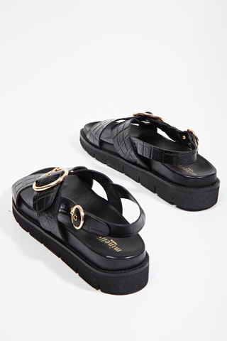 Sandales en cuir Insila - Noir