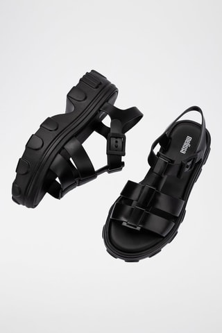 Platform Sandalen Free - Zwart