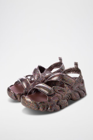 Sandalen Puff x Collina Strada - Bordeauxrood