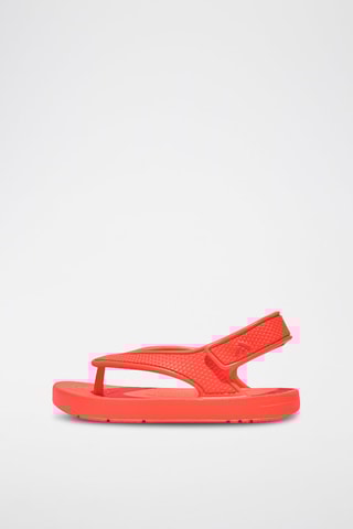 Sandalen - Koraalrood