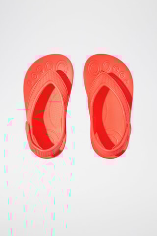 Sandalen - Koraalrood