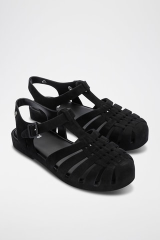 Velours Waterschoenen Possession - Zwart