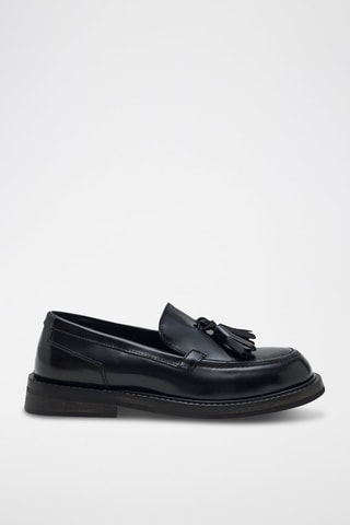 Mocassins em couro de vitelo Deanna - Preto