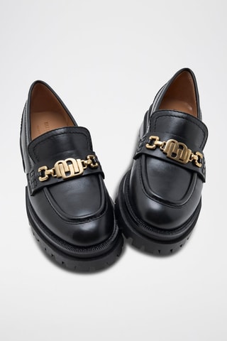 Kalfsleren Mocassins Alexis - Zwart