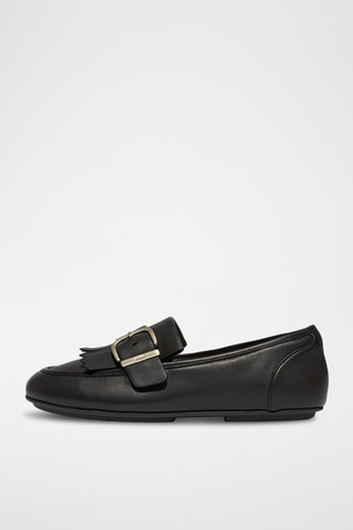 Leren Mocassins - Zwart