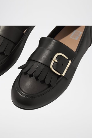 Leren Mocassins - Zwart