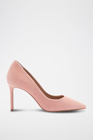Kalfsnubuck Pumps Karolina - Roze