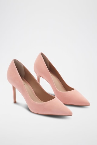 Kalfsnubuck Pumps Karolina - Roze