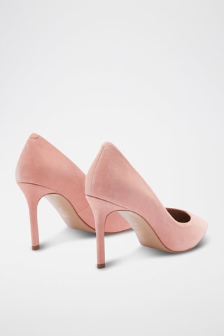 Kalfsnubuck Pumps Karolina - Roze