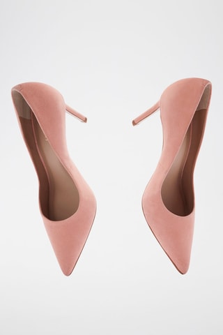 Kalfsnubuck Pumps Karolina - Roze