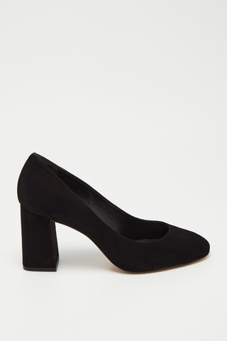 Escarpins en cuir de chèvre - Noir