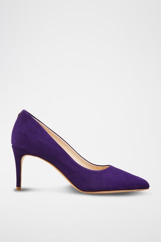 Leren Pumps Azalea - Donkerpaars