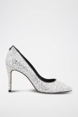 Leren Pumps Azoa - Zilverkleurig