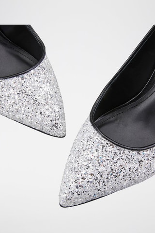 Leren Pumps Azoa - Zilverkleurig