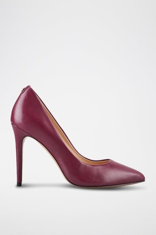 Leren Pumps Jissia Bordo - Bordeauxrood