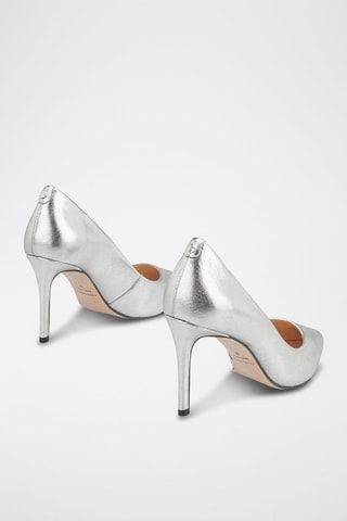 Leren Pumps Azoa - Zilverkleurig