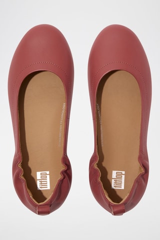 Leren Ballerina’s - Roze