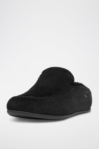 Nubuck Clogs - Zwart