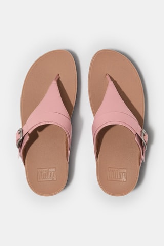 Leren Slippers  - Roze