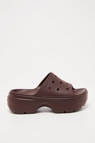 Muiltjes Stomp Slide - Bruin
