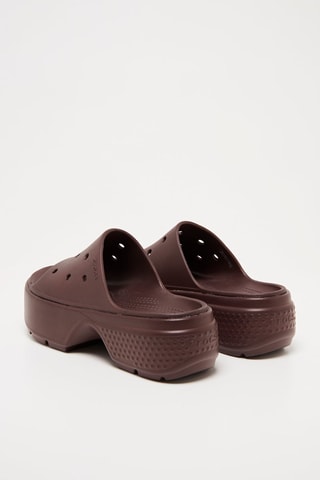 Muiltjes Stomp Slide - Bruin