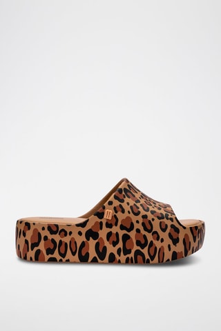 Platform Muiltjes Free - Beige