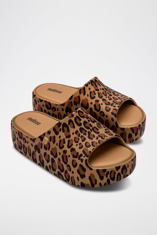 Platform Muiltjes Free - Beige