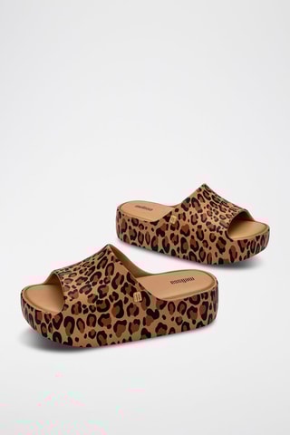 Platform Muiltjes Free - Beige