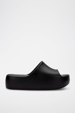 Platform Muiltjes Free - Zwart