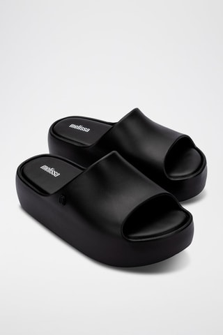 Platform Muiltjes Free - Zwart