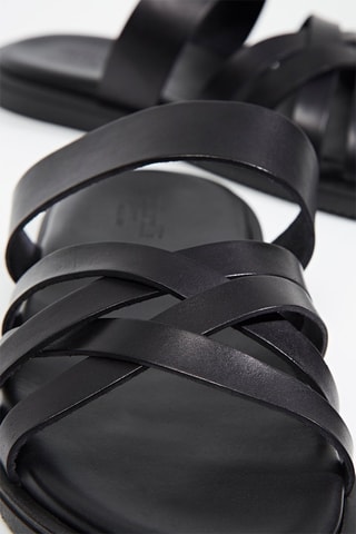 Mules en cuir Nicolau -Noir