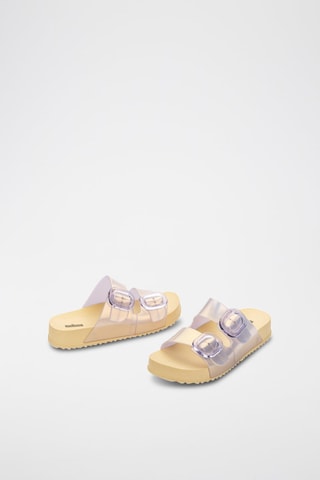 Muiltjes Cozy - Geel en Paars