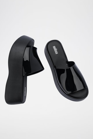 Platform Muiltjes Becky - Zwart