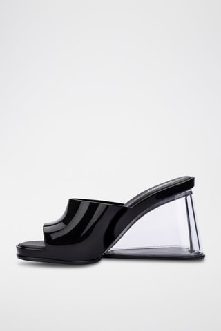 Mules compensées Darling - Noir